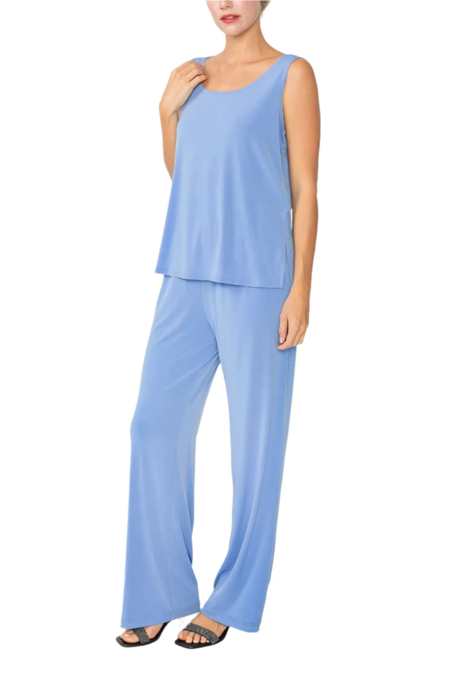 053- IC Collection Perwinkle 2 Pc. Pant Set