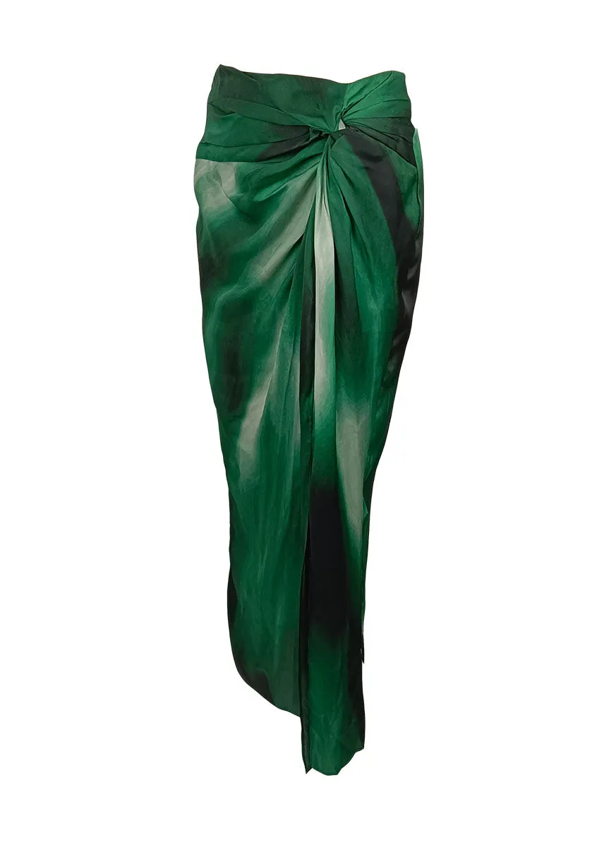 5240016 Silk Slit Skirt *Last Piece