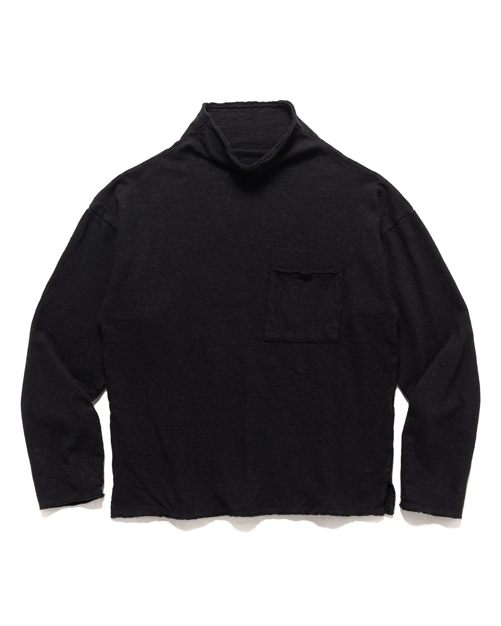 AMUSE Knit GANDHI Longsleeve T-Shirt Black