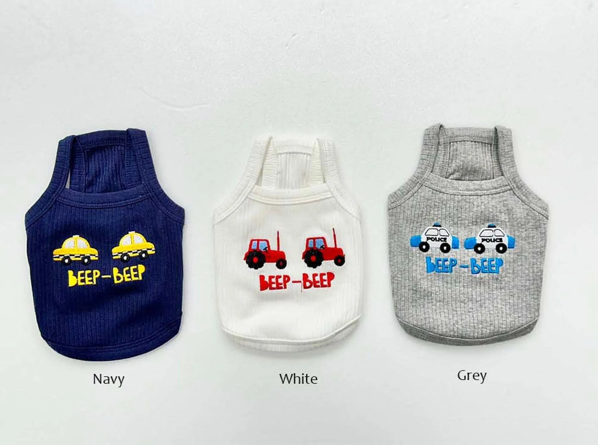 Beep-beep Ribbed Top