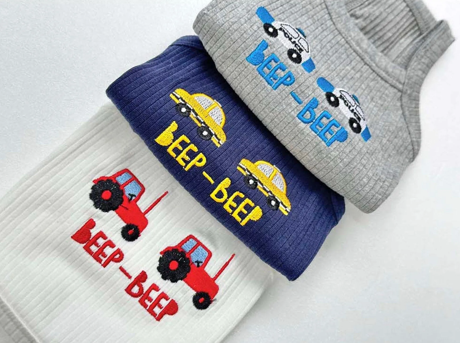 Beep-beep Ribbed Top