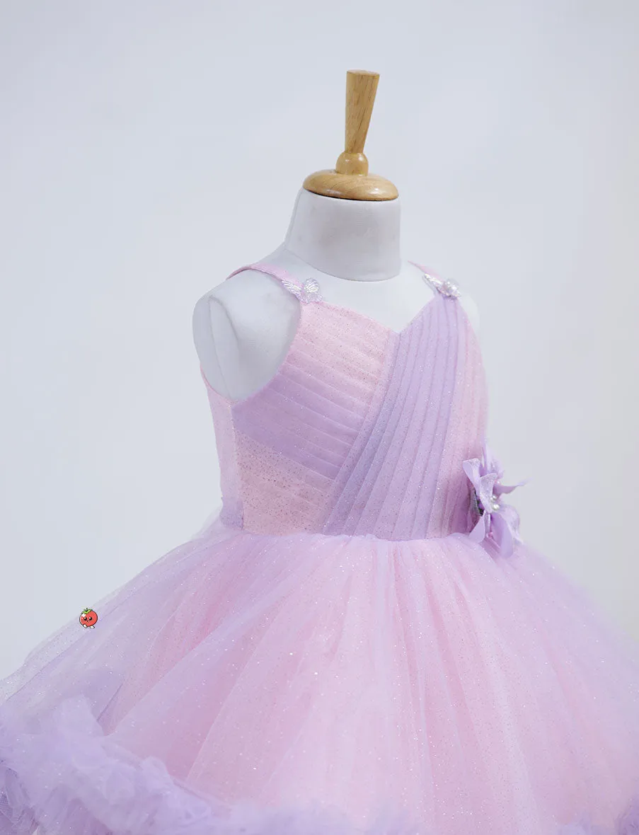 Charming Purple Party Dress for Girls