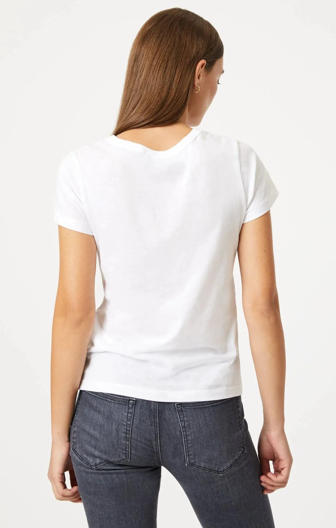Crew Neck Basic Short Sleeve Tee