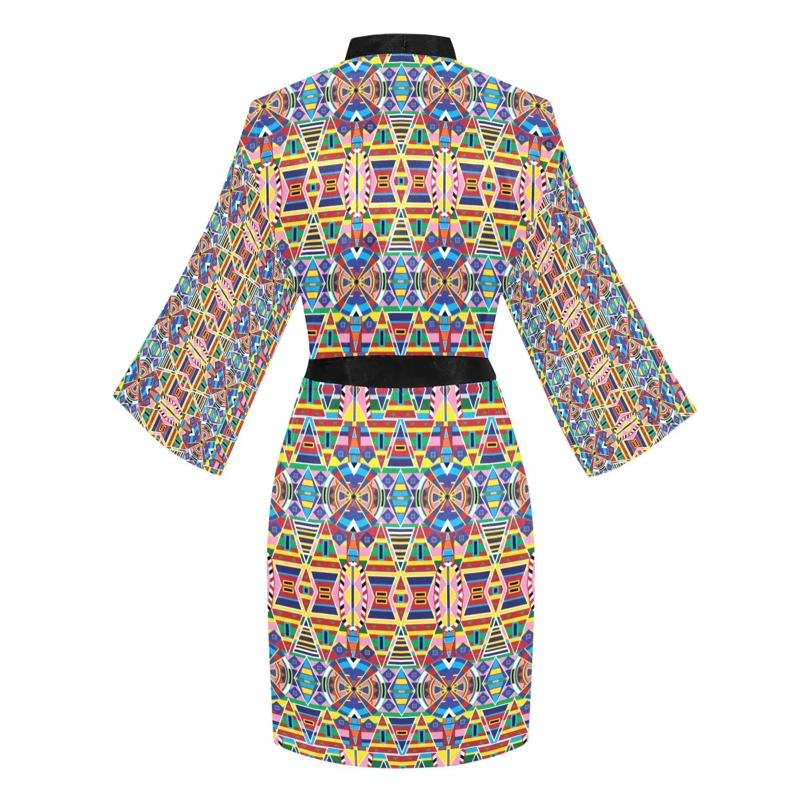 Crow Captive Long Sleeve Satin Robe