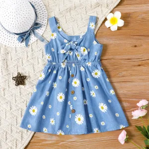 Daisy Denim Strap Dress