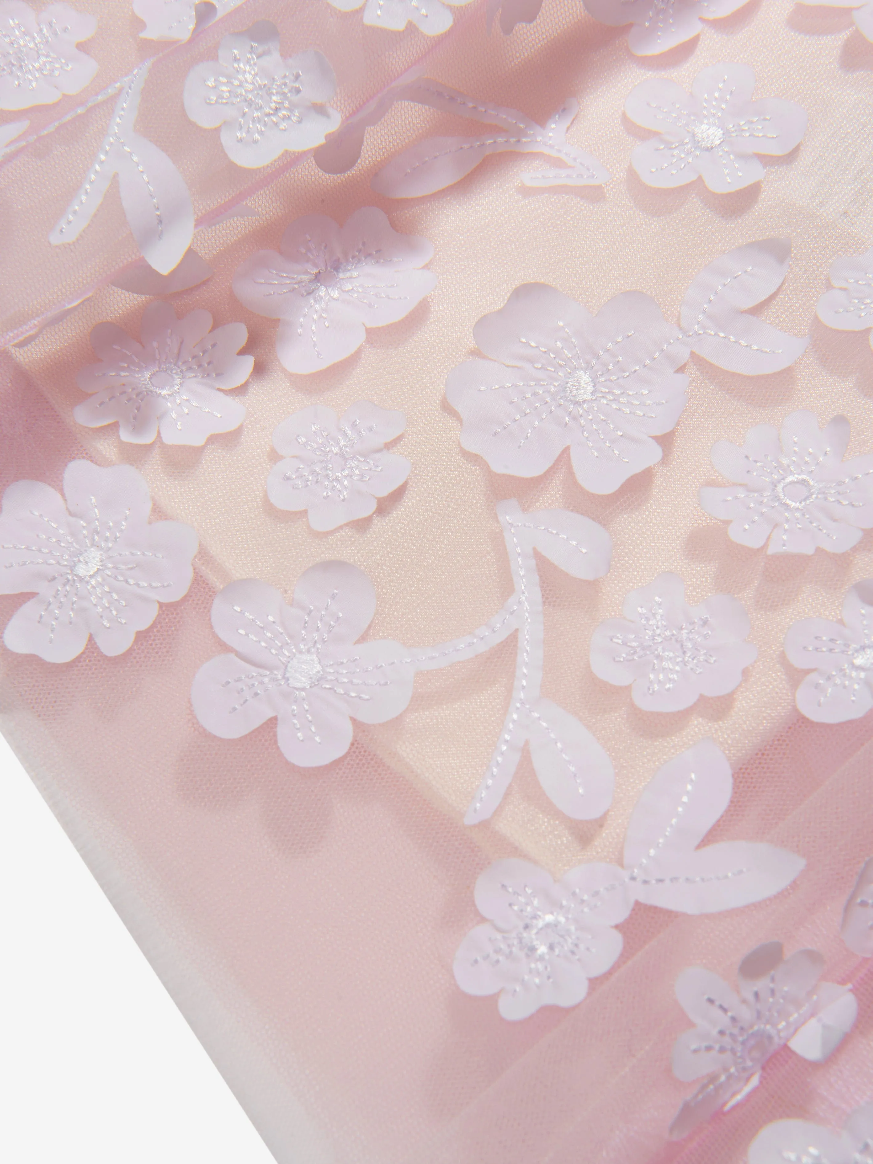 Elie Saab Girls Sleeveless Flower Dress With Bows