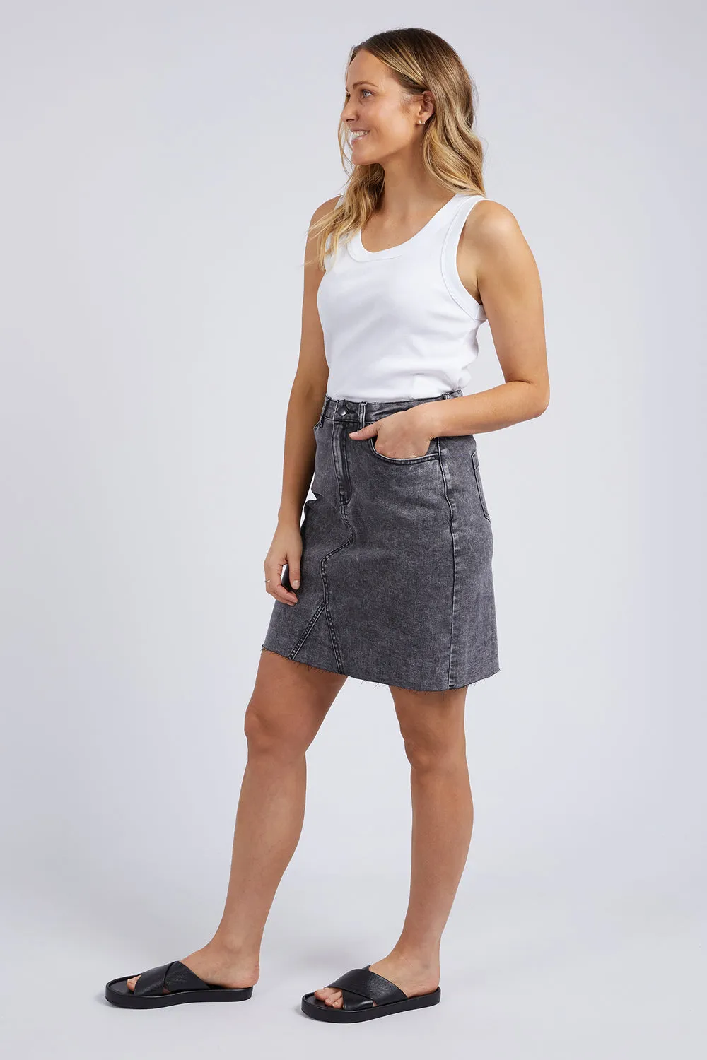 Esme Tank in White