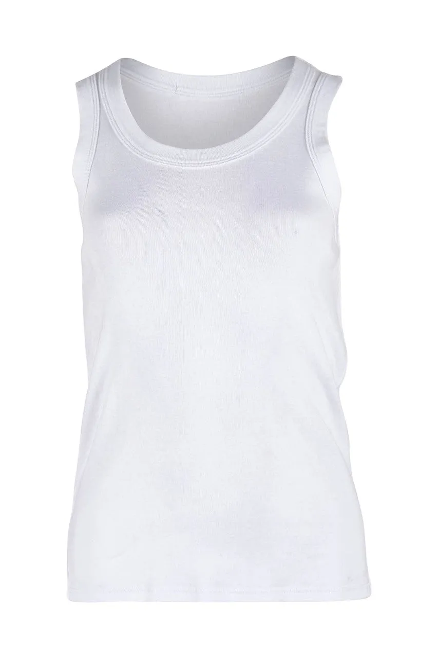 Esme Tank in White