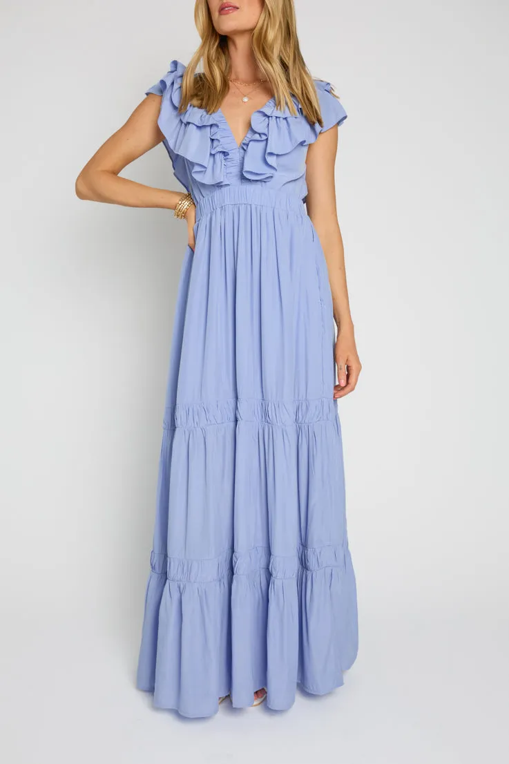 Fresh Lilac Maxi Dress