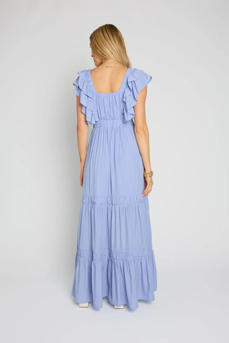 Fresh Lilac Maxi Dress