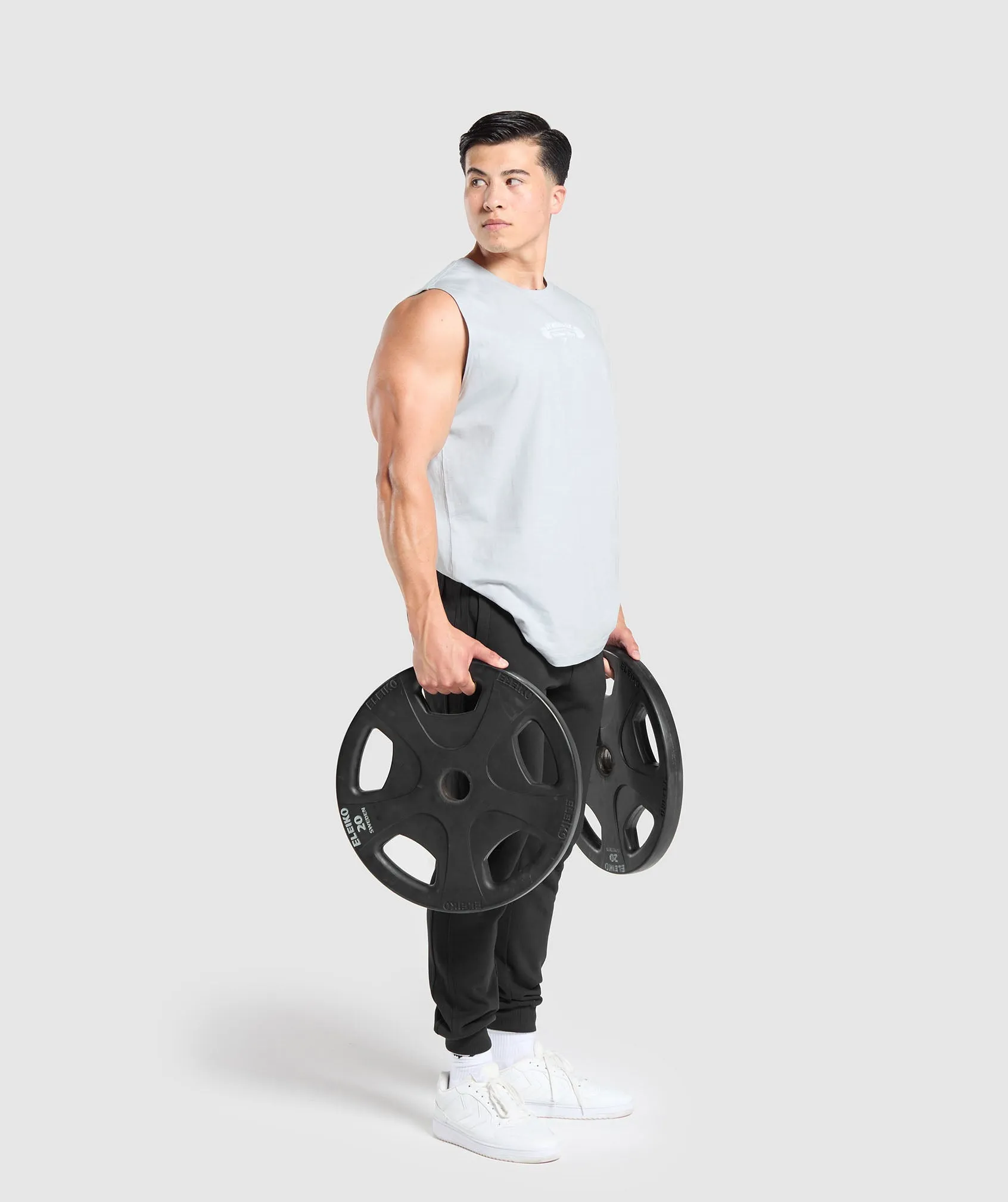 Gymshark Workout Gear Tank - Fresh Blue