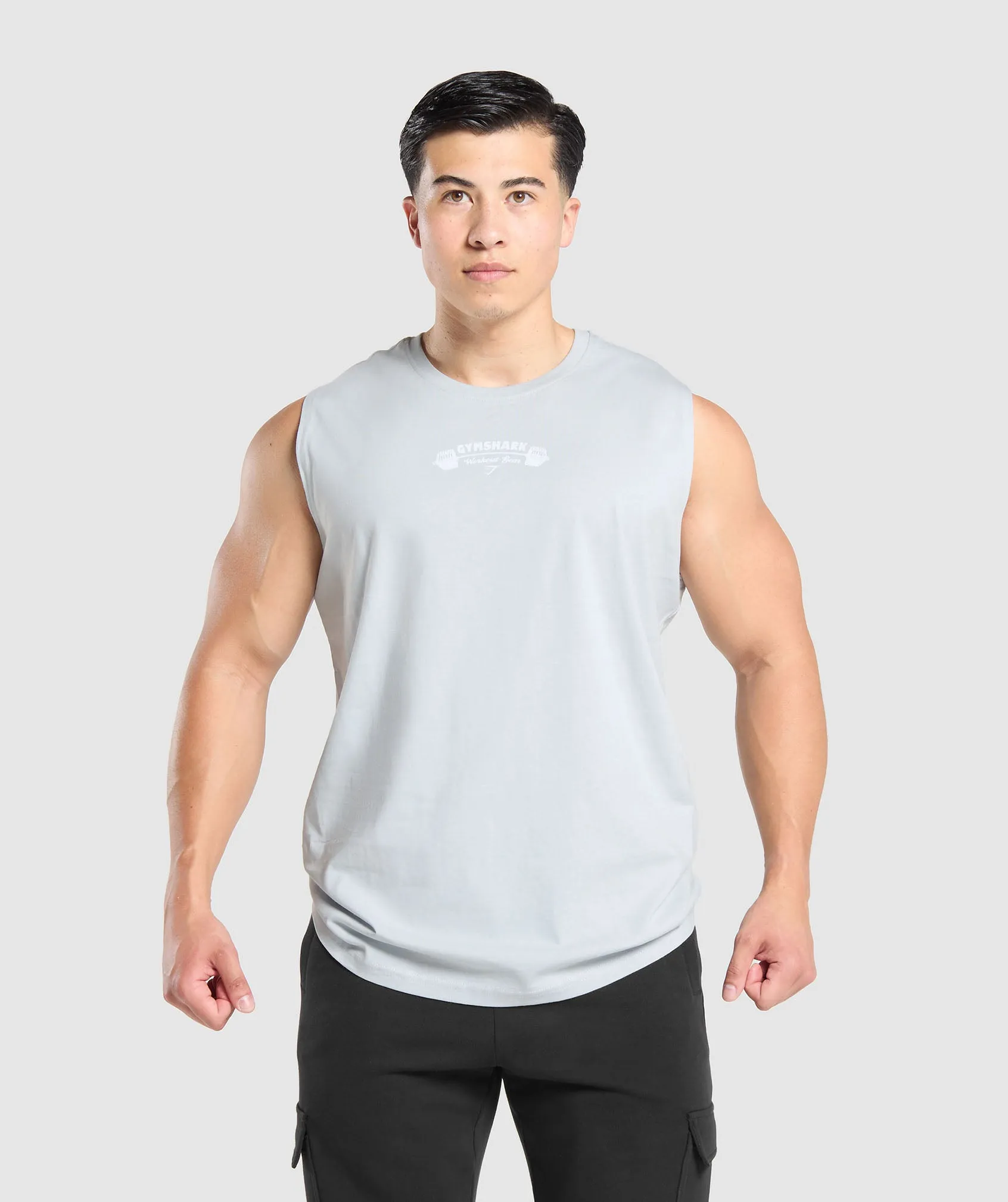 Gymshark Workout Gear Tank - Fresh Blue