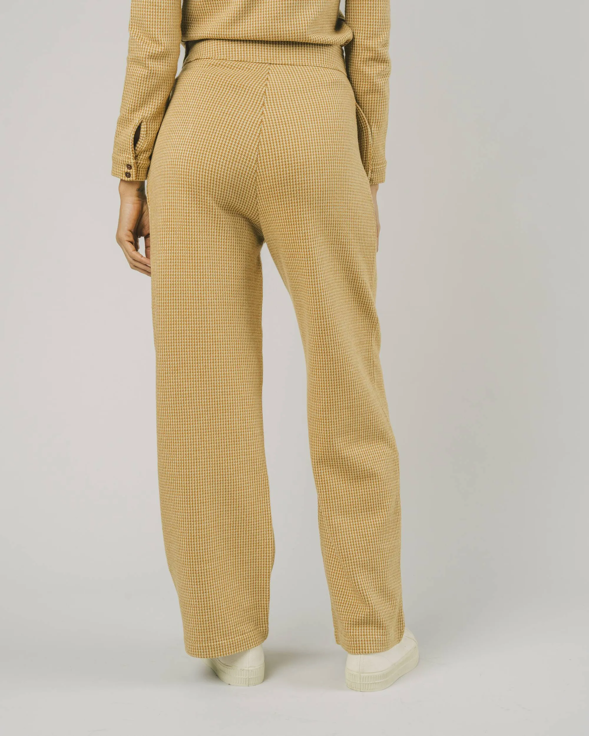 Jacquard Oversize Pants Pumpkin