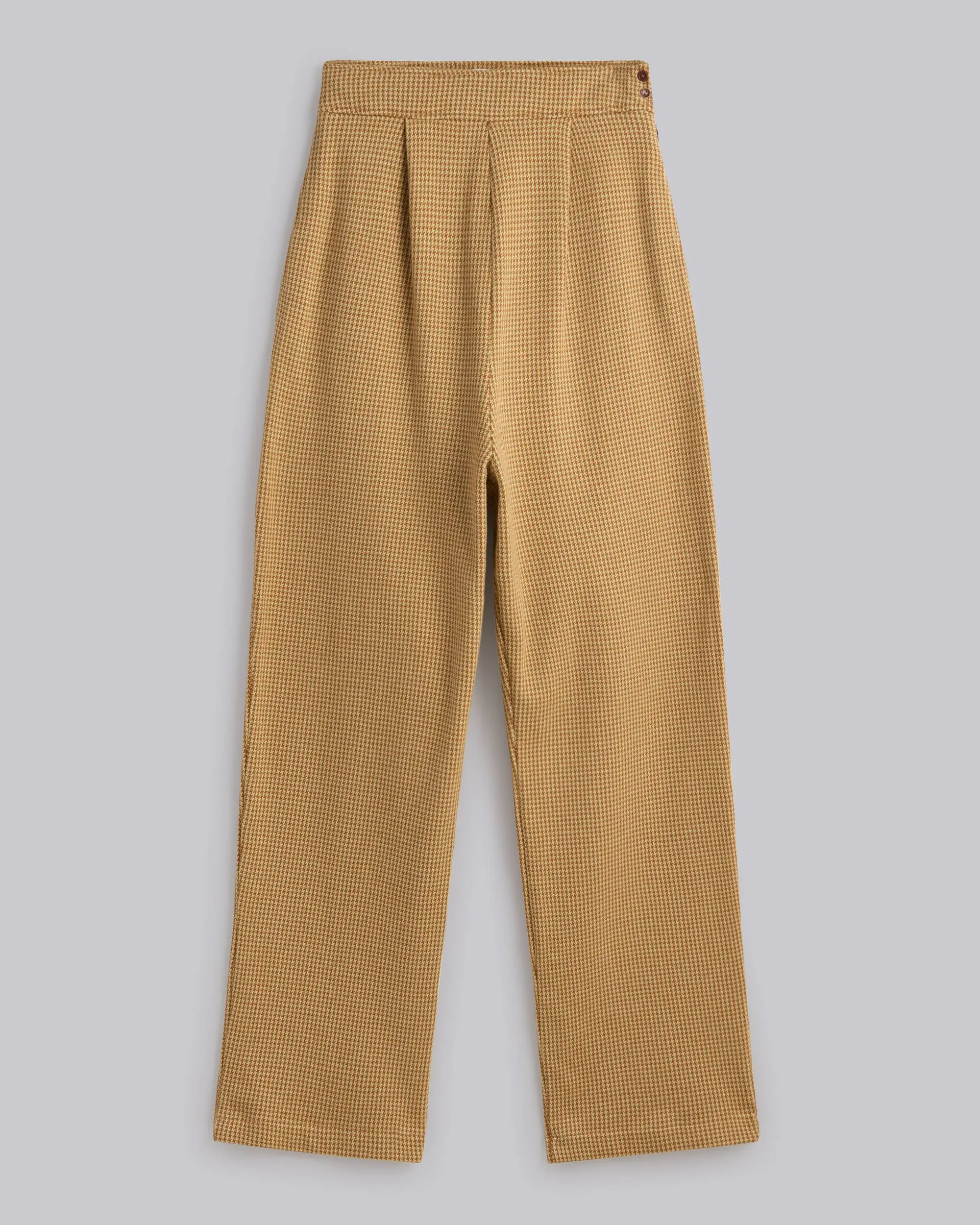 Jacquard Oversize Pants Pumpkin