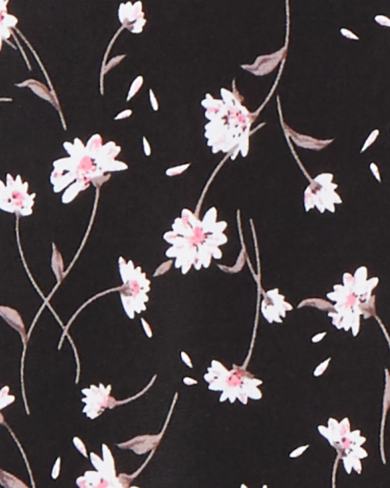 Lisa Sleeveless Blouse | Black / Pink