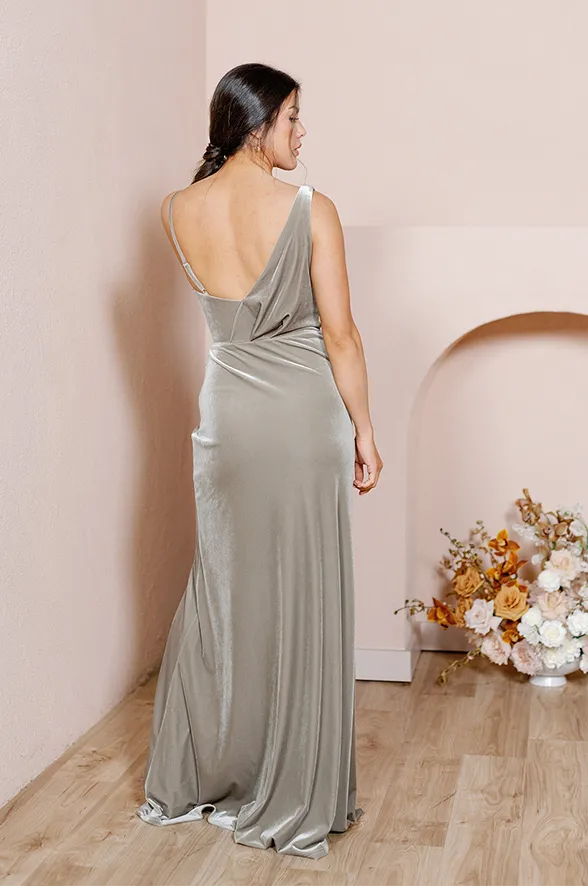 Maxine Velvet Dress | Made To Order