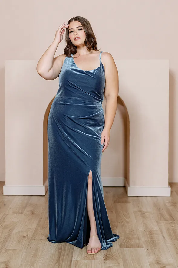 Maxine Velvet Dress | Made To Order