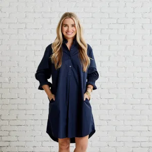 Midnight Kimberly Velvet Dress