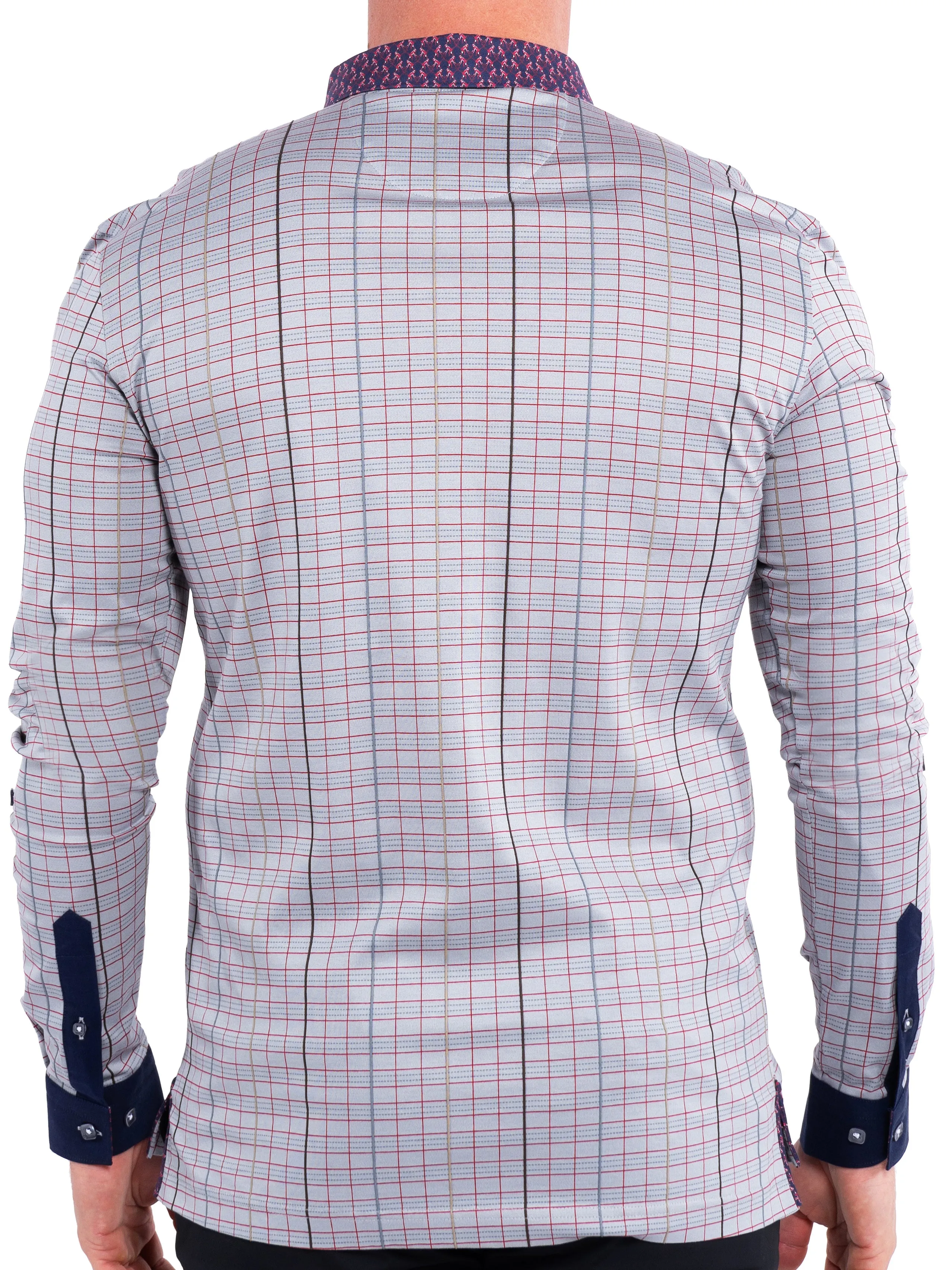 Polo Newton Checker Grey