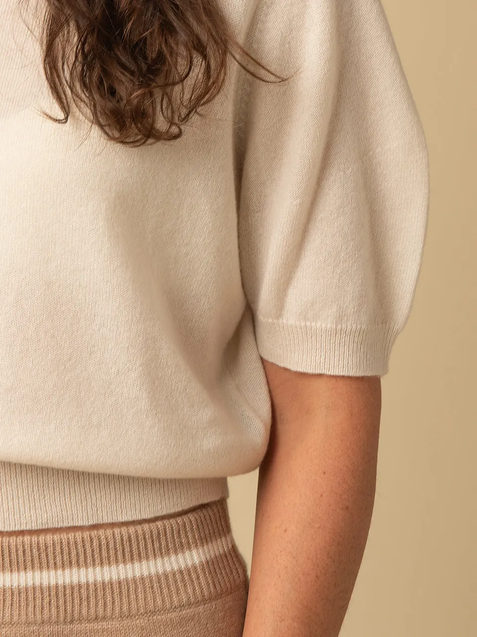 Puff Shortsleeve Top_White