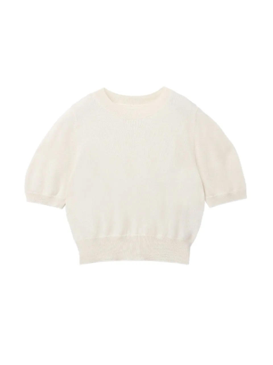 Puff Shortsleeve Top_White