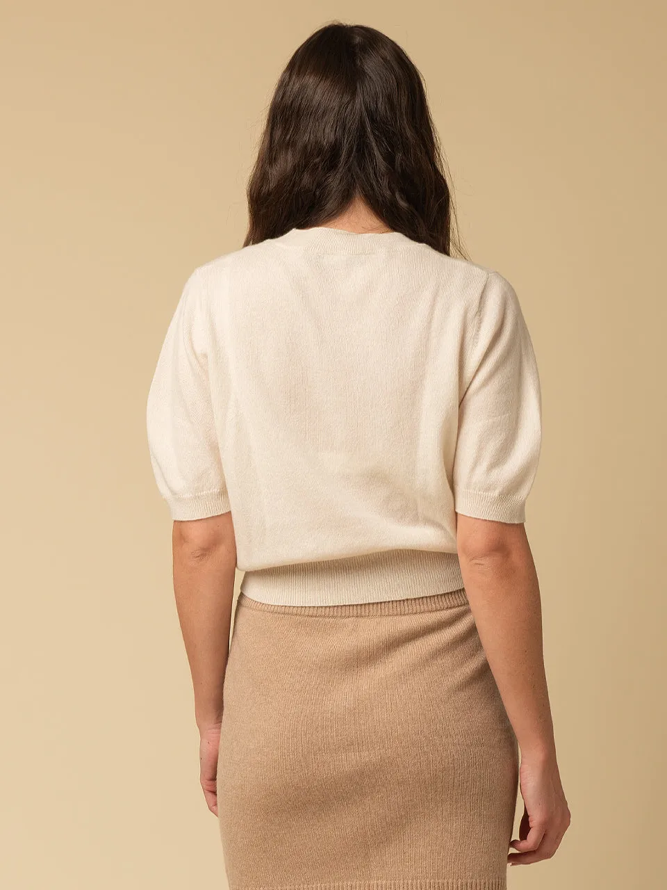 Puff Shortsleeve Top_White