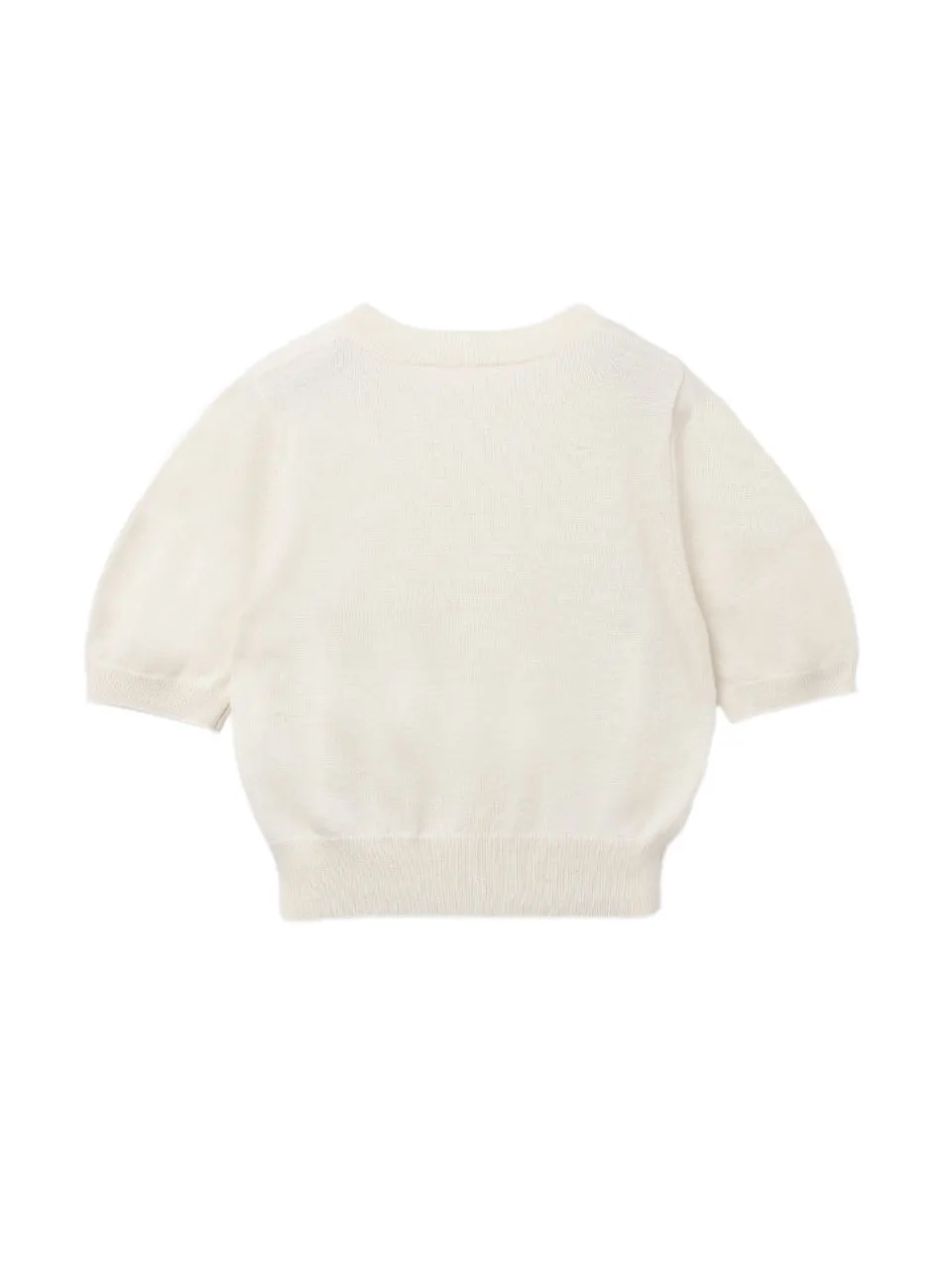 Puff Shortsleeve Top_White