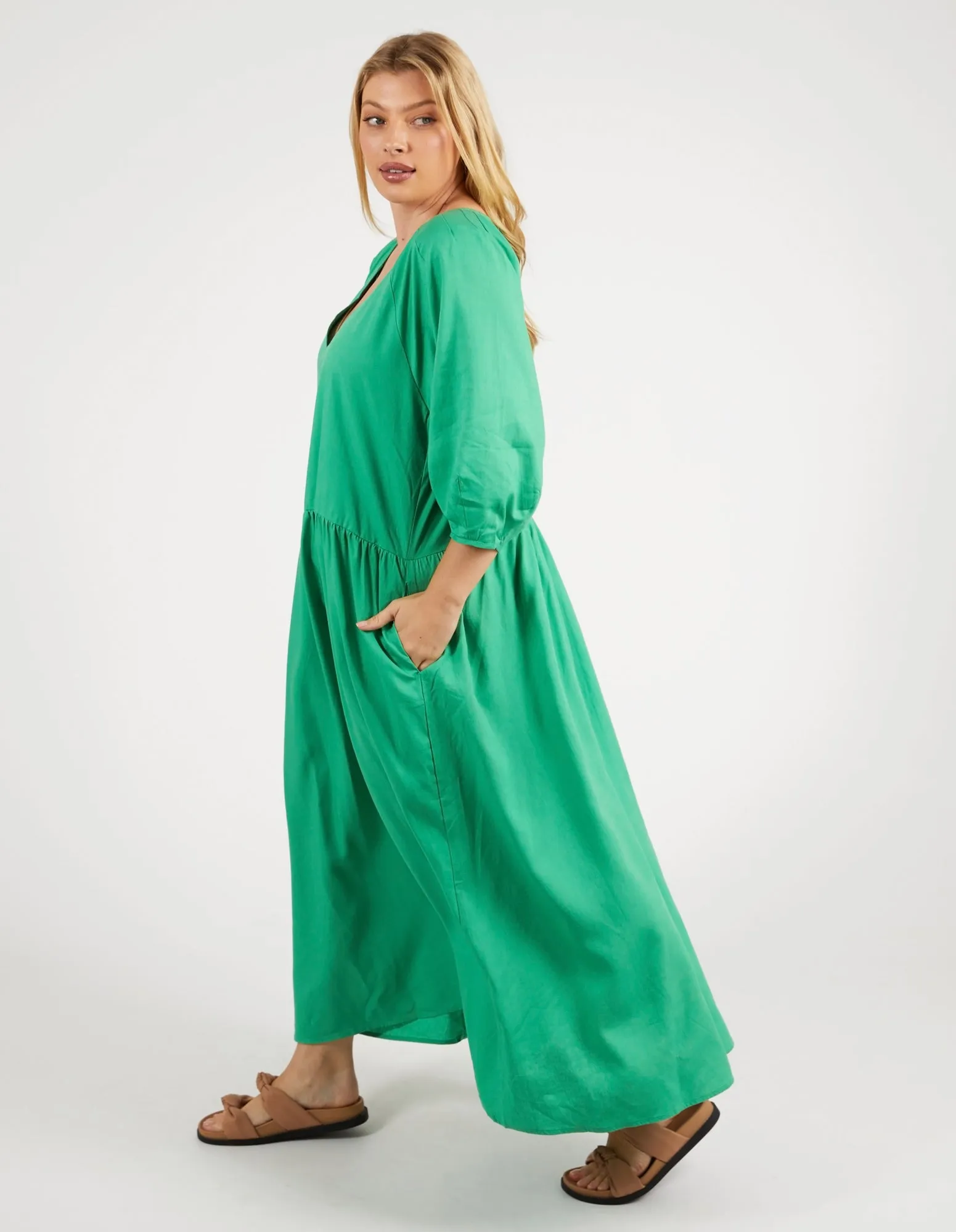 Rosalie Dress Greenbriar