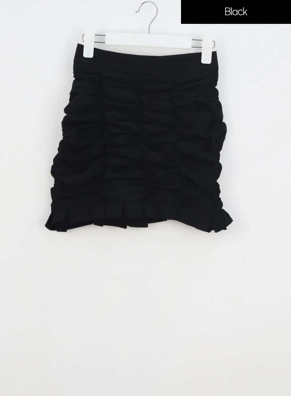 Ruched Mini Skirt IU309