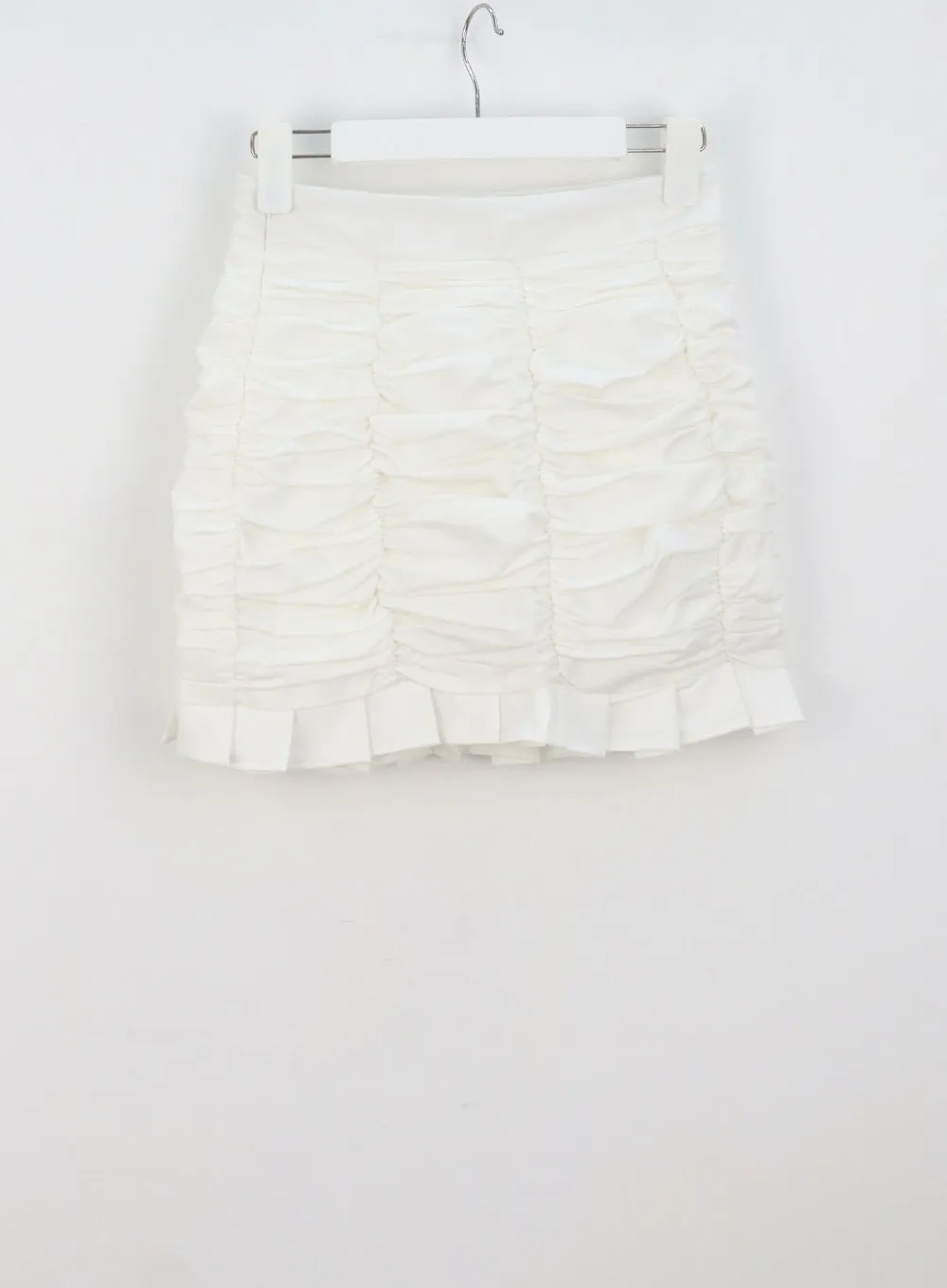 Ruched Mini Skirt IU309