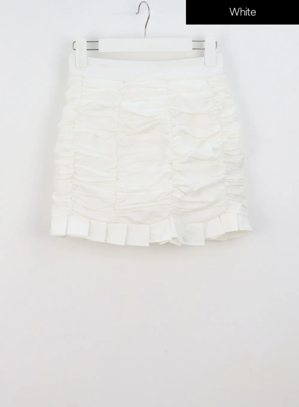 Ruched Mini Skirt IU309