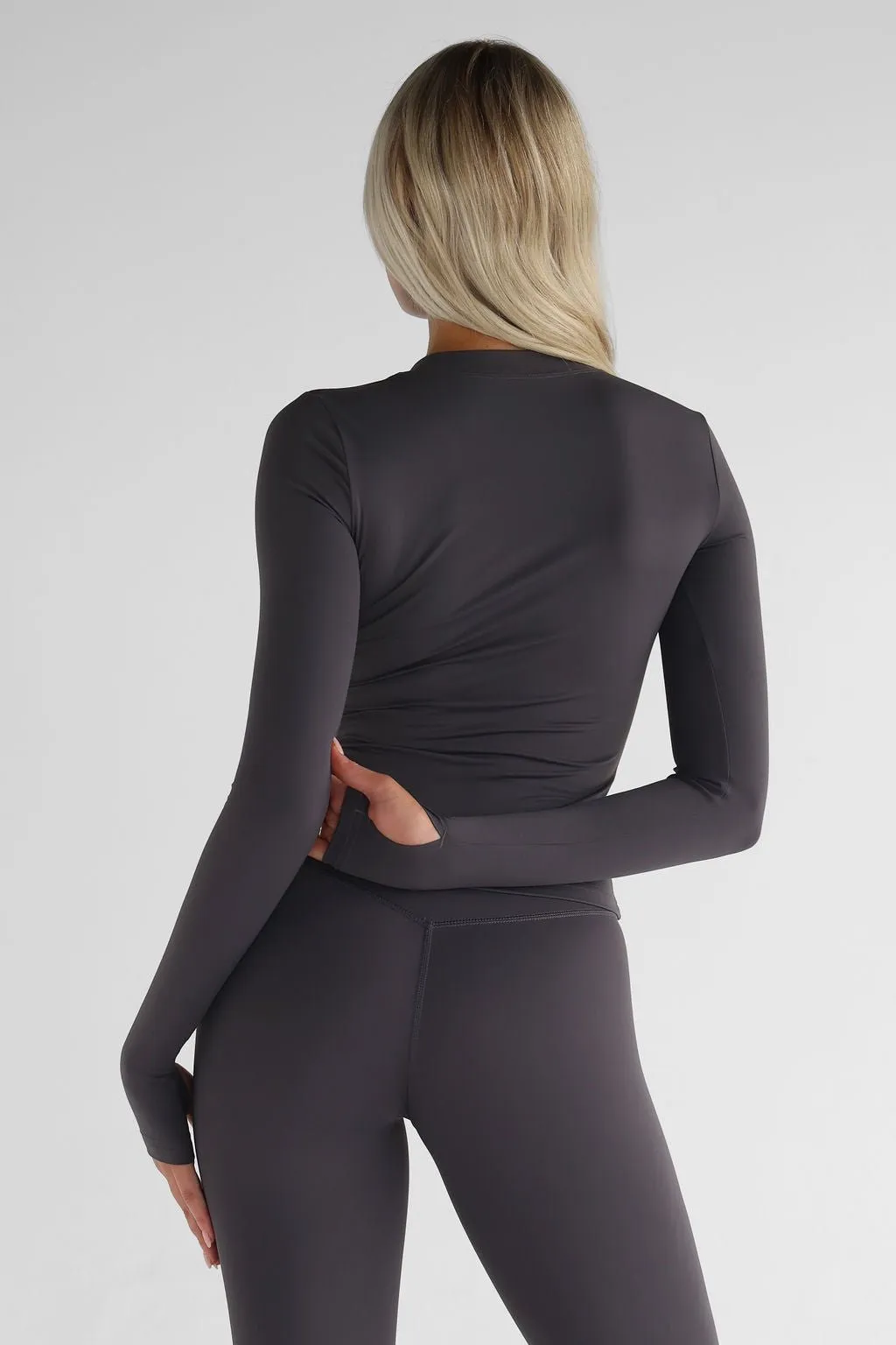 SCULPT Full Length Long Sleeve - Ash