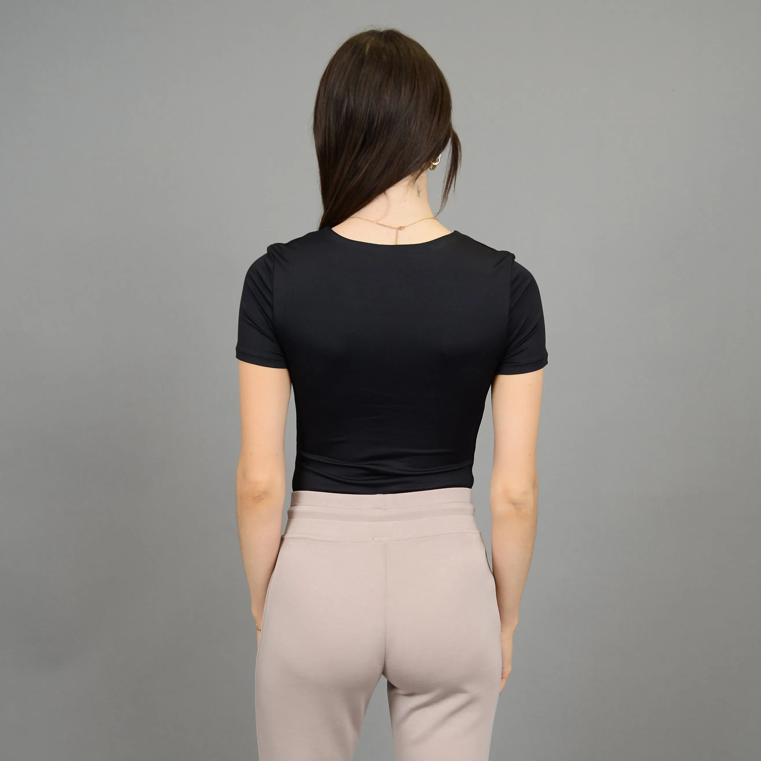 Second Skin Viola ShortSleeve Vneck Bodysuit
