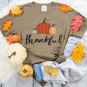Thankful Pumpkins Multicolor Unisex Shirt