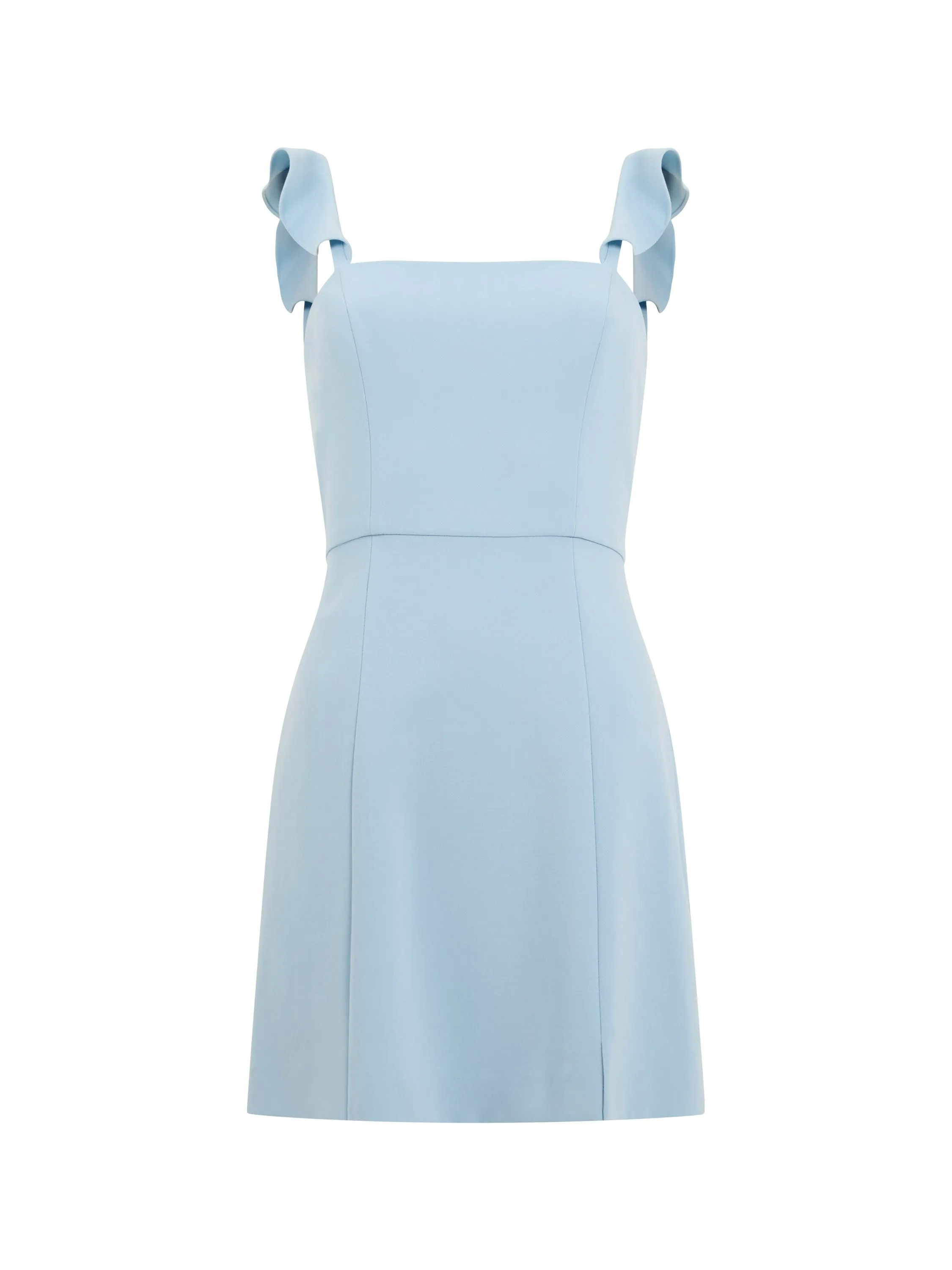 Whisper Ruffle Strap Dress
